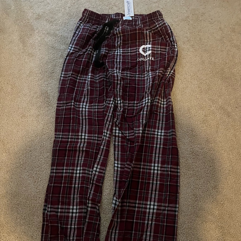 Colgate flannel pants